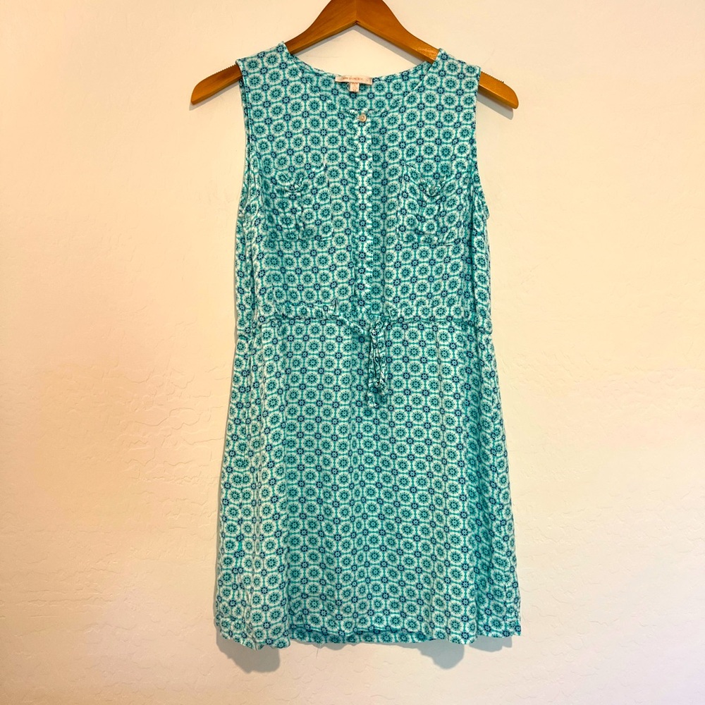 Skies are Blue Floral Tie Waist Dress M